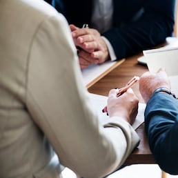 Business people investing on startup buiness