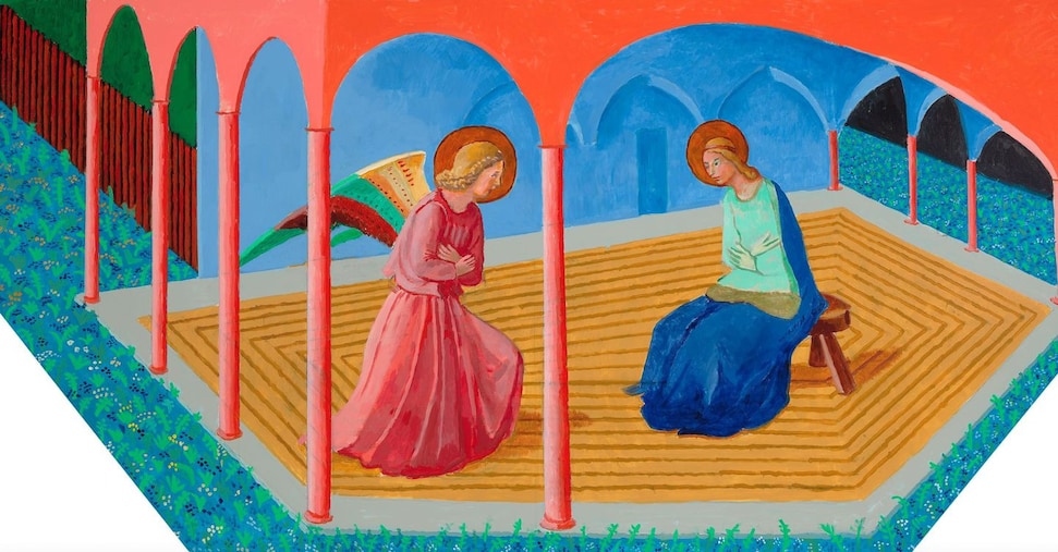 David Hockney incontra Beato Angelico all’Officina Profumo-Farmaceutica di Santa Maria Novella