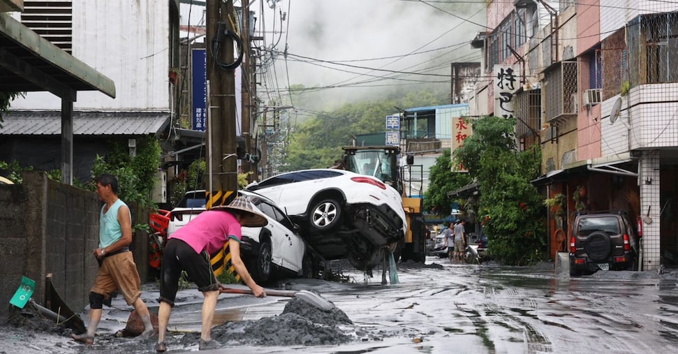 Taiwan, 14 morti e 214 dispersi dopo il passaggio del super tifone Ragasa Taiwan, 14 morti e 214 dispersi dopo il passaggio del super tifone Ragasa