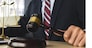 Justice and Law concept. lawyer working at courtroom