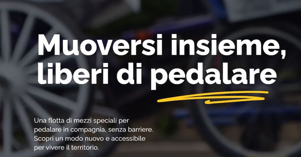 Vento in faccia, una piattaforma web per la bicicletta inclusiva