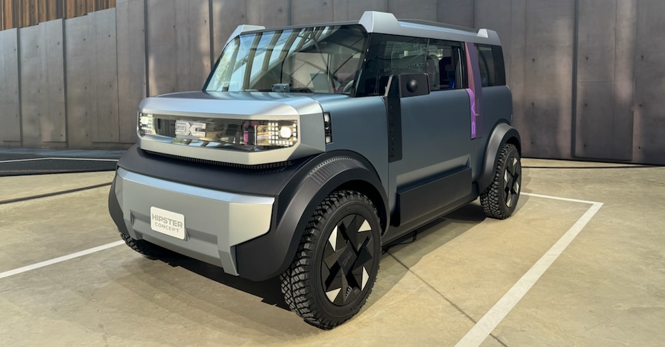 Dacia Hipster concept, com’è fatta la minicar elettrica 4 posti Dacia Hipster concept, com’è fatta la minicar elettrica 4 posti