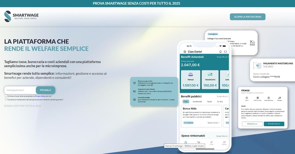 A Palermo l’app Smartwage semplifica il welfare aziendale