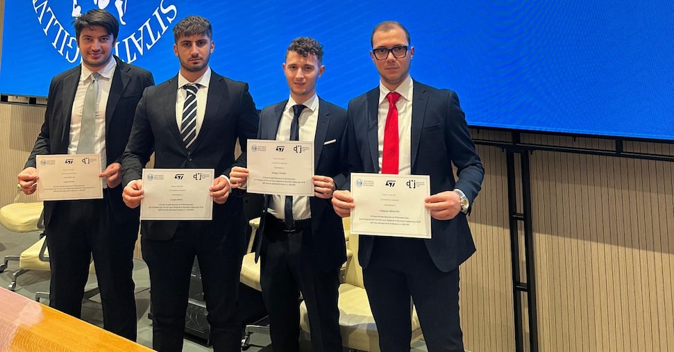 STMicroelectronics premia i talenti dell’ingegneria elettronica a Palermo