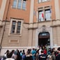 Primo giorno di scuola a Torino, Italia. - Mercoledì 10 settembre 2025. Cronaca (Photo by Matteo Secci/LaPresse)

First day of school in Turin, Italy. - Wednesday 10th september 2025. News (Photo by Matteo Secci/LaPresse).