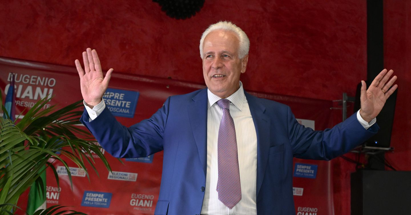 Giani reelected, Tuscan turnout plunges