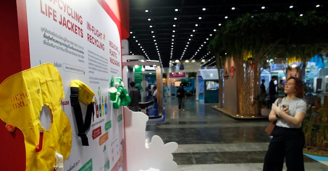 Sustainability Expo 2025 in Bangkok, Thailand, 02 October 2025. EPA/RUNGROJ YONGRIT