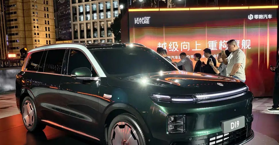 Leapmotor, debutta in Cina il suv D19 taglia large