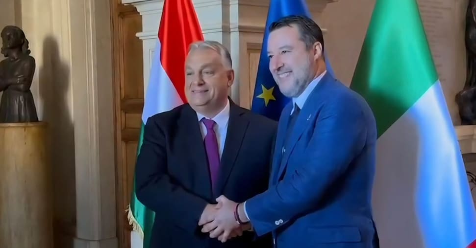 Salvini vede Orban, focus su pace e critiche alle «politiche suicide» dell’Ue Salvini vede Orban, focus su pace e critiche alle «politiche suicide» dell’Ue