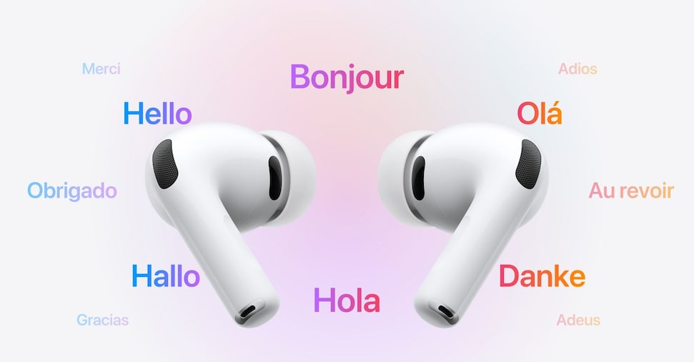 AirPods, la traduzione in tempo reale arriva anche in Italia