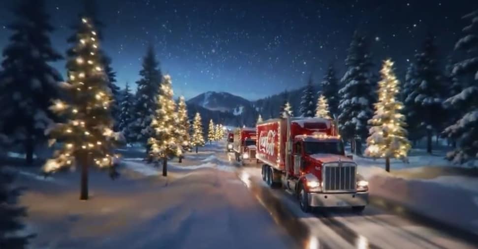 Spot natalizio della Coca-Cola realizzato con l’AI: è partita la caccia all’errore