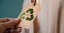Recycling Products Concept. Organic Cotton Recycling Cloth. Zero Waste Materials. Environment Care, Reuse, Renewable for Sustainable Lifestyle. Recycle Icon show on Tag