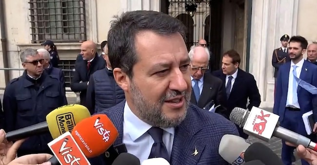 Matteo Salvini, leader della Lega, vicepremier e ministro delle Infrastrutture.
ANSA/ ALANEWS