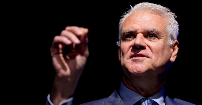 Il ministro della Pa, Paolo Zangrillo. (Photo by Fabio Ferrari/LaPresse)
