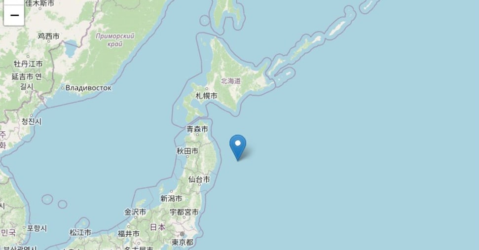 Sisma magnitudo 6,7 al largo del Giappone, allerta tsunami