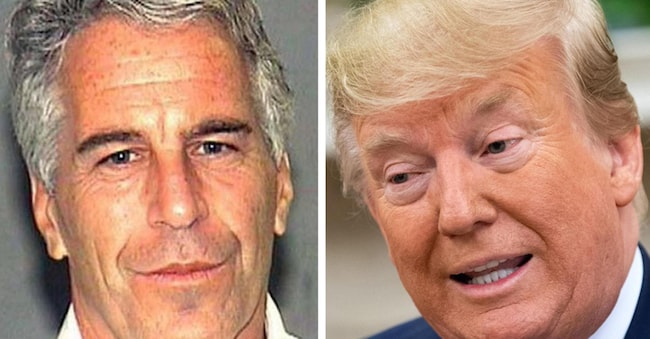 Jeffrey Epstein e Donald Trump