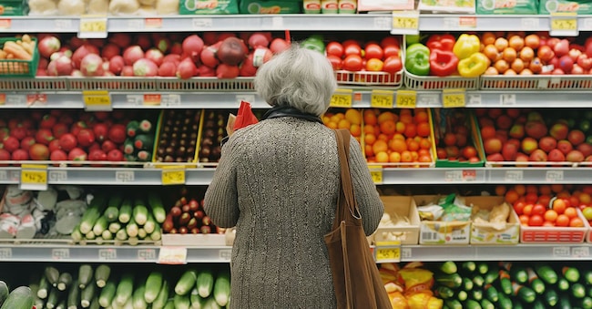 Crescono i prezzi degli alimentari dal 2021 al 2025 secondo l’Istat. (Adobe Stock)
