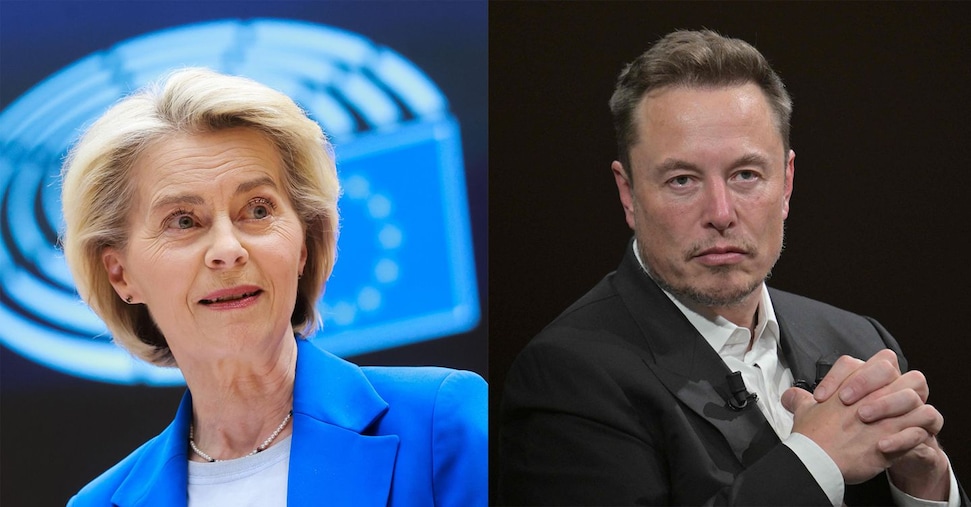 Scudo europeo per la democrazia, Musk attacca von der Leyen: «Leader Ue dovrebbe essere eletto dai cittadini»