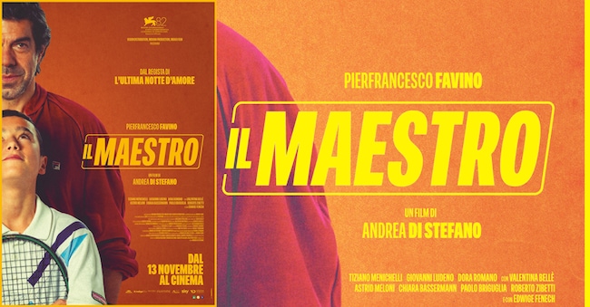 Locandina del film "Il maestro" di Andrea Di Stefano (Ansa)