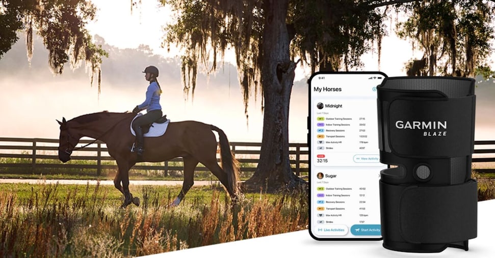 Blaze, ecco il sistema wellness per cavalli firmato Garmin