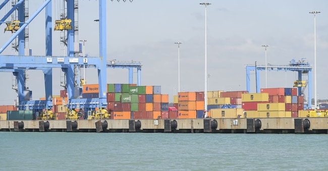 PORTO DI CIVITAVECCHIA CONTAINER