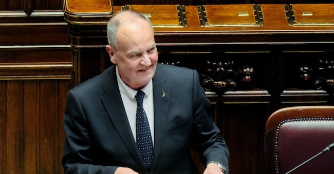 Roberto Calderoli Ministro agli Affari regionali e autonomia, Mercoledì, 12 Novembre 2025 (foto Mauro Scrobogna / LaPresse)