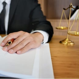 justice consultant working in courtroom / law firm.