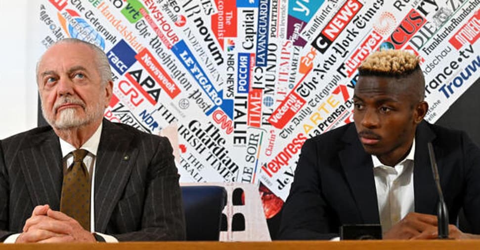 Napoli, De Laurentiis rinviato a giudizio per i casi Osimhen e Manolas