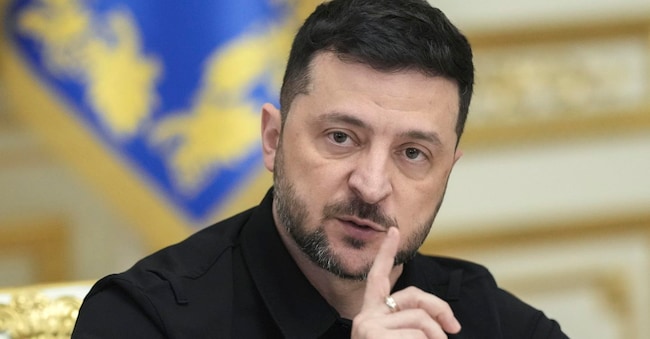 Volodymyr Zelensky. (EPA)