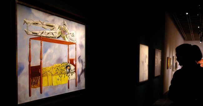 (FILES) “El Sueno” di Frida Kahlo alla Sotheby’s Marquee Sales Series di New York
