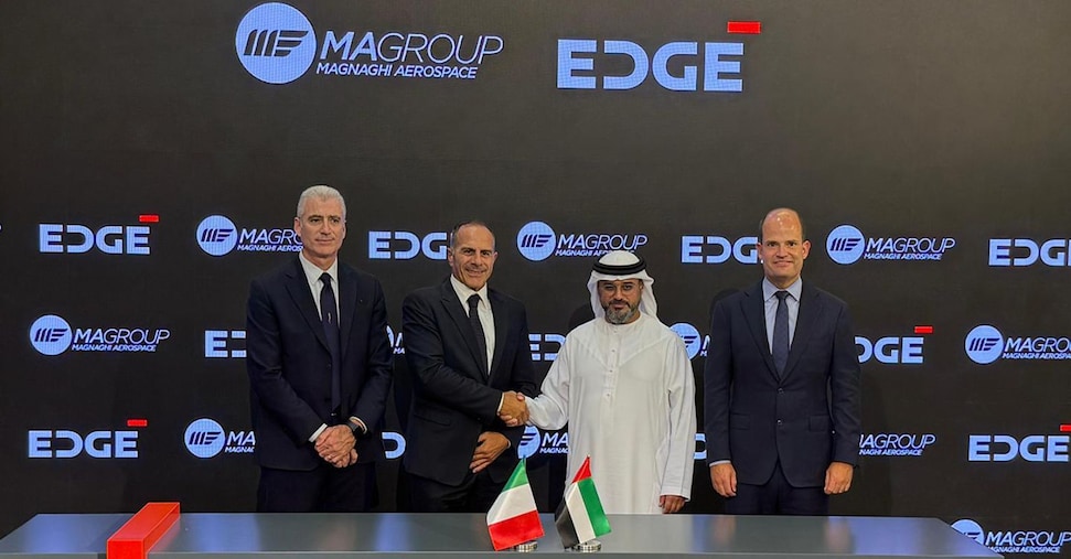 Patto tra Magnaghi ed EDGE (Qatar) per i nuovi carrelli di aerei senza pilota