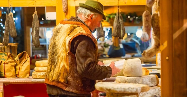 Valle d’Aosta, Mercatino di Aosta.