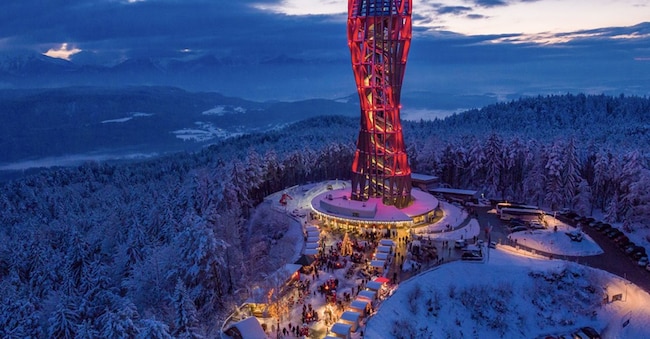 Carinzia,  Avvento alla Pyramidenkogel. (gert-steinthaler)