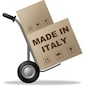 Made In Italy Indicating Factory Box And Industrial