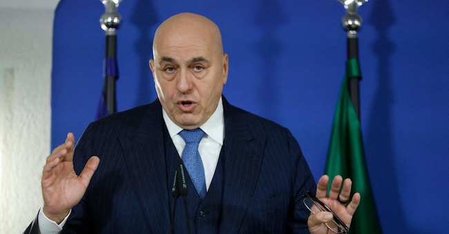 Guido Crosetto (Photo by Odd ANDERSEN / AFP)