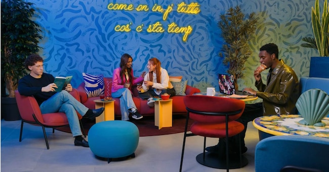 L’interno della struttura