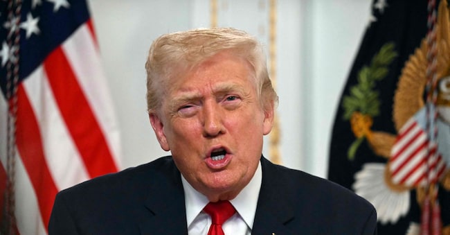 Il presidente Usa, Donald Trump
