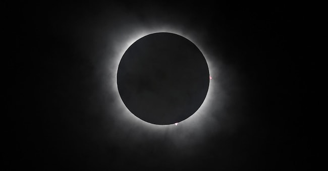 Eclissi solare totale. (Zumapress.com / AGF)