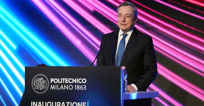 Cerimonia di Inaugurazione del 163° Anno Accademico. Politecnico di Milano, Mario Draghi