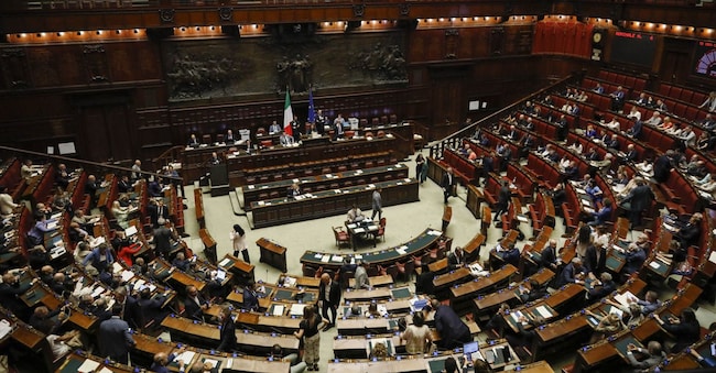 Camera. Aula del Parlamento. (Imagoeconomica)