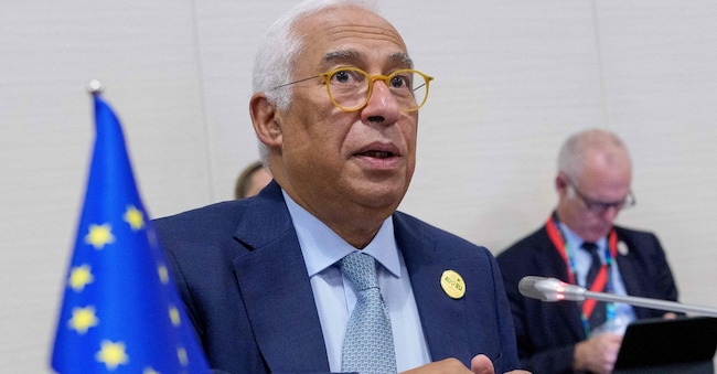  Il presidente del Consiglio europeo Antonio Costa 