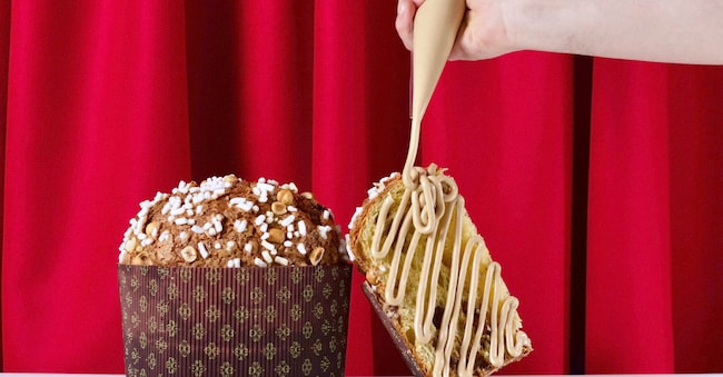 Panettone con sac à poche Alisé