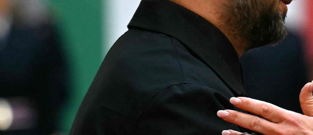Giorgia Meloni accoglie Volodymyr Zelensky a Palazzo Chigi