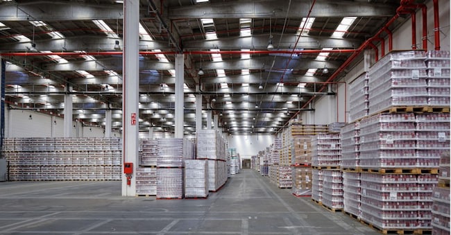L’interno di un sito logistico