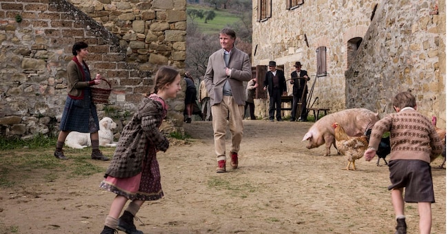 Brunello Cucinelli in un frame del film dedicato alla sua vita