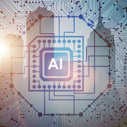 Smart city concept powered by artificial intelligence