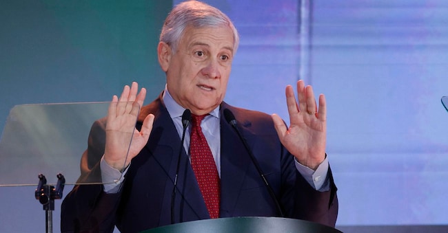 Il ministro degli Affari Esteri e vice premier Antonio Tajani. ANSA/FABIO FRUSTACI