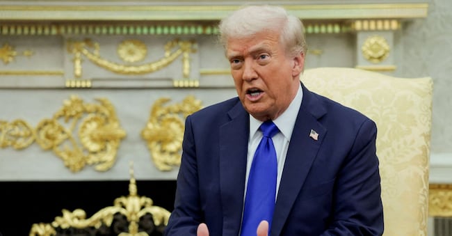 Il presidente Usa Donald Trump 