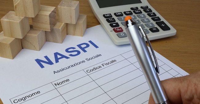 Assicurazione sociale NASPI con modulo di registrazione
