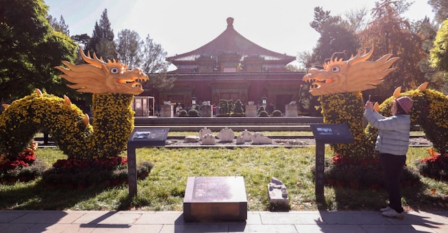  Beihai Park, Pechino. Cina. (AFP)